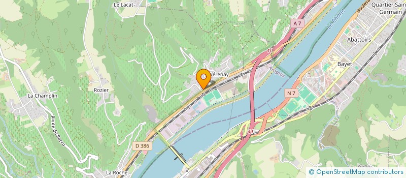 localisation de l'entreprise SCI VENISE  AMPUIS