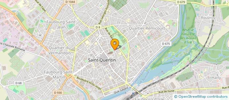 localisation de l'entreprise SCI VENISE à SAINT-QUENTIN