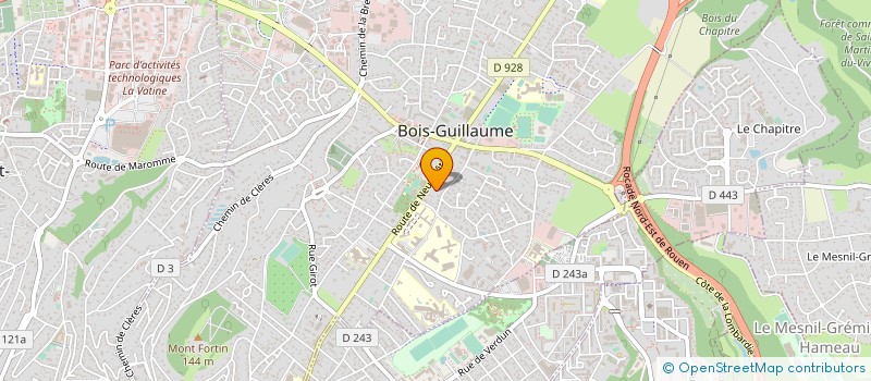 localisation de l'entreprise SCI VENISE BOISGUILLAUME à BOIS-GUILLAUME