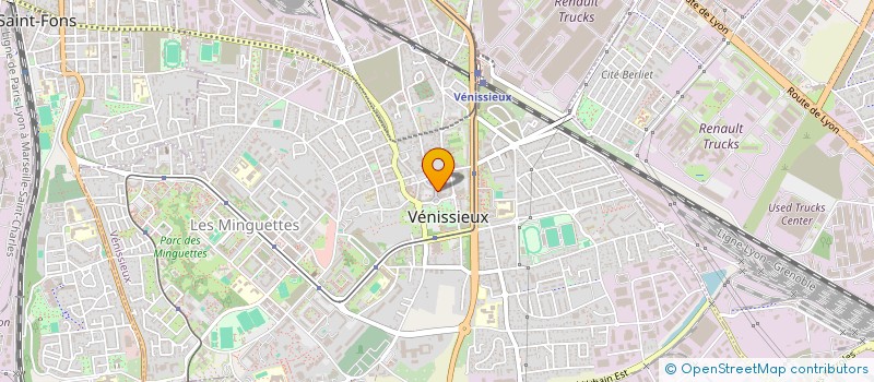 localisation de l'entreprise SCI VENISSANTE  VENISSIEUX