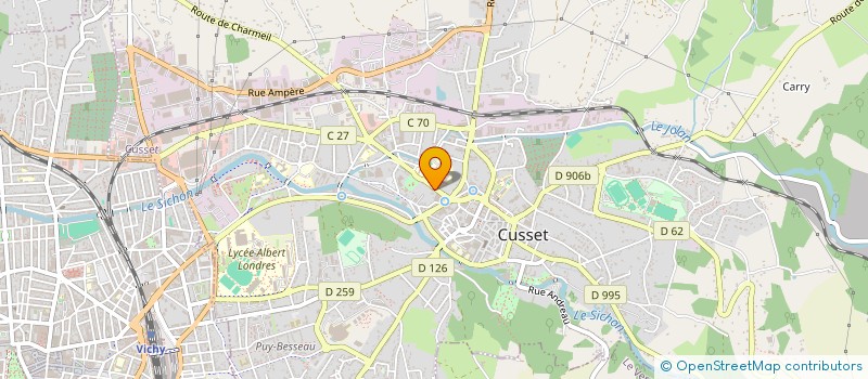 localisation de l'entreprise SCI VENITIENNE à CUSSET