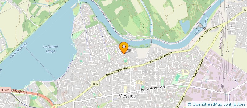 localisation de l'entreprise SCI VENITIENNE  MEYZIEU