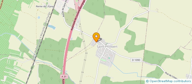 localisation de l'entreprise SCI VENITUCCI ET FILLE  SAINT-PHILIBERT