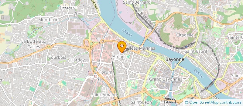 localisation de l'entreprise SCI VENIZEL à BAYONNE