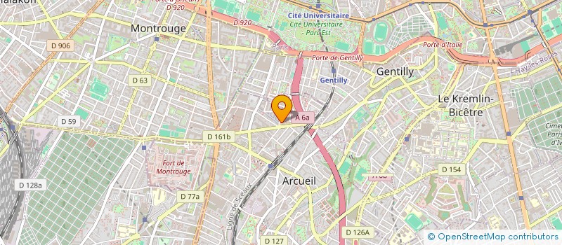 localisation de l'entreprise SCI VENKATESAN  ARCUEIL