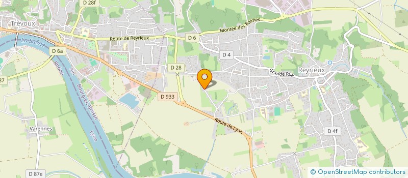 localisation de l'entreprise SCI VENLOT à REYRIEUX
