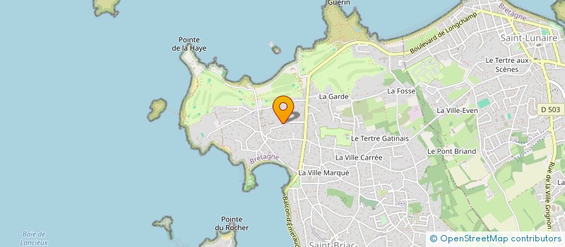 localisation de l'entreprise SCI VENNIN SAINT BRIAC  SAINT-BRIAC-SUR-MER