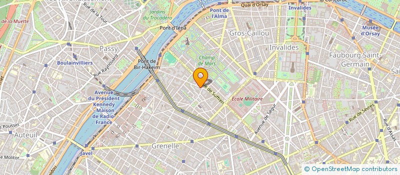 localisation de l'entreprise SCI VENT D EST  PARIS