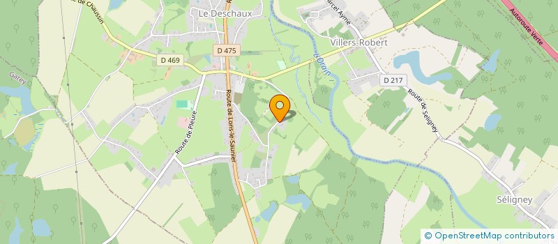 localisation de l'entreprise SCI VENT D'OUEST, VENT D'EST  LE DESCHAUX