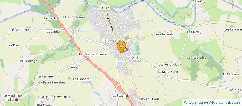 localisation de l'entreprise SCI VENT DE SOLEIL  TINTENIAC