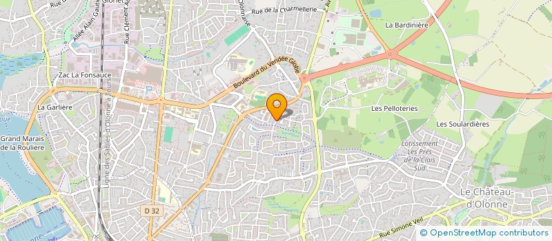 localisation de l'entreprise SCI VENT DES SABLES à LES SABLES-D'OLONNE