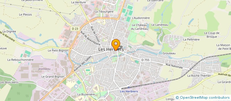 localisation de l'entreprise SCI VENT DU BOCAGE à LES HERBIERS