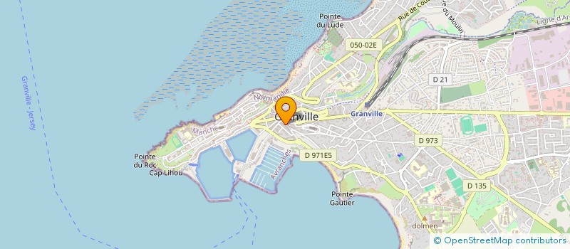 localisation de l'entreprise SCI VENT EN POUPE à GRANVILLE