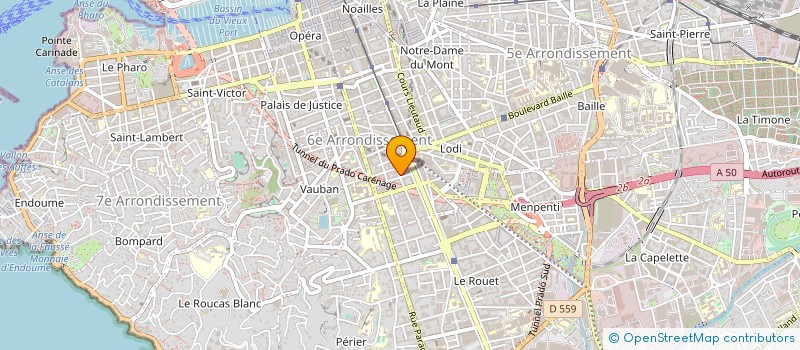 localisation de l'entreprise SCI VENTABREN à MARSEILLE