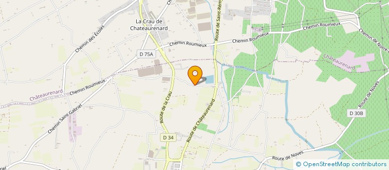localisation de l'entreprise SCI VENTADOUR à CHATEAURENARD