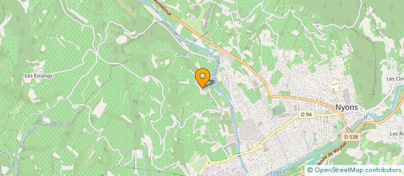 localisation de l'entreprise SCI VENTEROL  NYONS