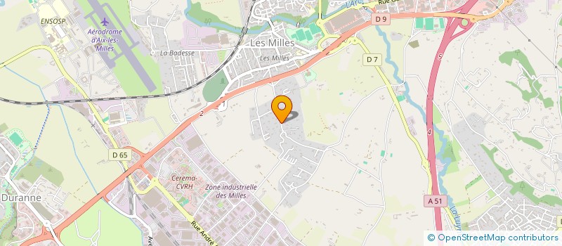 localisation de l'entreprise SCI VENTOSE à AIX-EN-PROVENCE