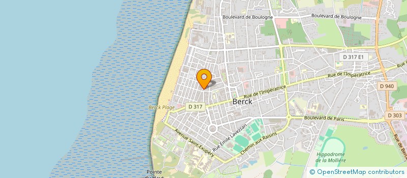 localisation de l'entreprise SCI VENTOSE II à BERCK