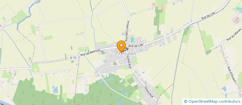 localisation de l'entreprise SCI VENTRO  FESTUBERT