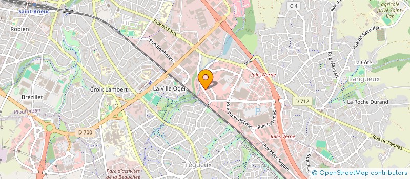 localisation de l'entreprise SCI VENTS ET MAREES  LANGUEUX