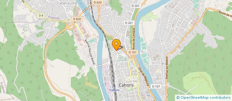 localisation de l'entreprise SCI VENTU  CAHORS