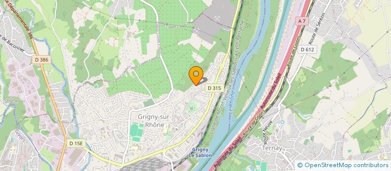 localisation de l'entreprise SCI VENTUR INVEST à GRIGNY