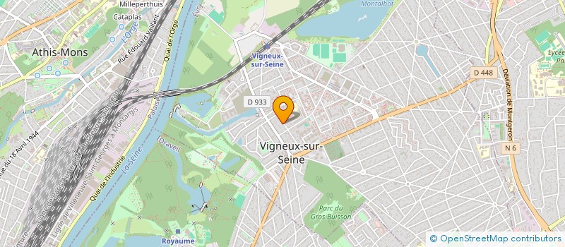 localisation de l'entreprise SCI VENTURA à VIGNEUX-SUR-SEINE