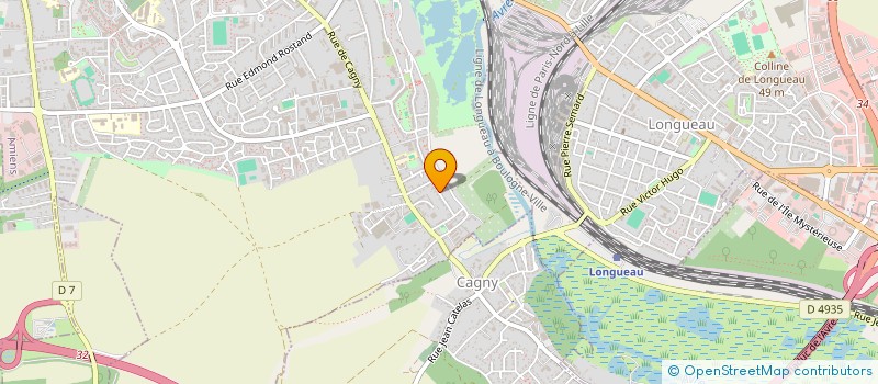 localisation de l'entreprise SCI VENTURI 2 à AMIENS