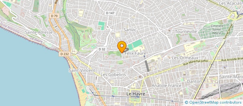 localisation de l'entreprise SCI VENTWA à LE HAVRE