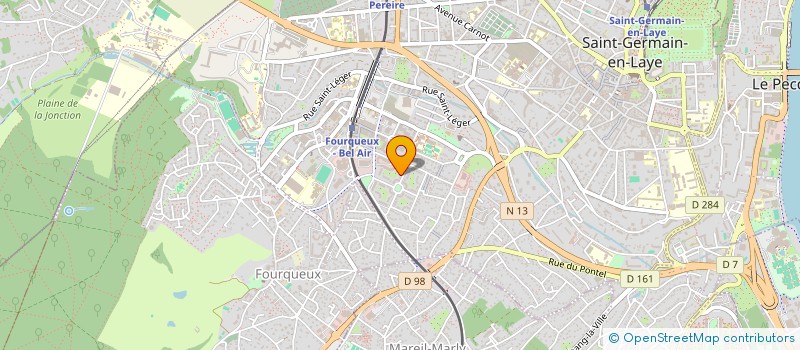 localisation de l'entreprise SCI VENUS  SAINT-GERMAIN-EN-LAYE