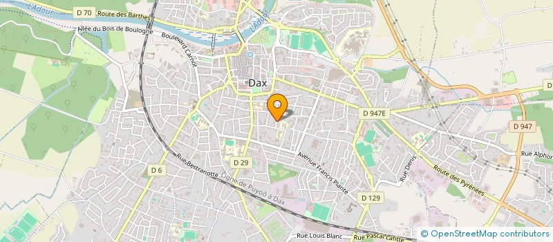 localisation de l'entreprise SCI VENUS  DAX