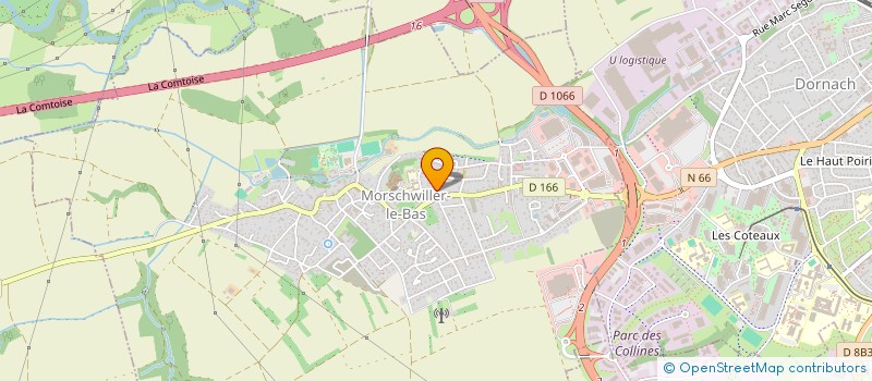 localisation de l'entreprise SCI VENUS  MORSCHWILLER-LE-BAS