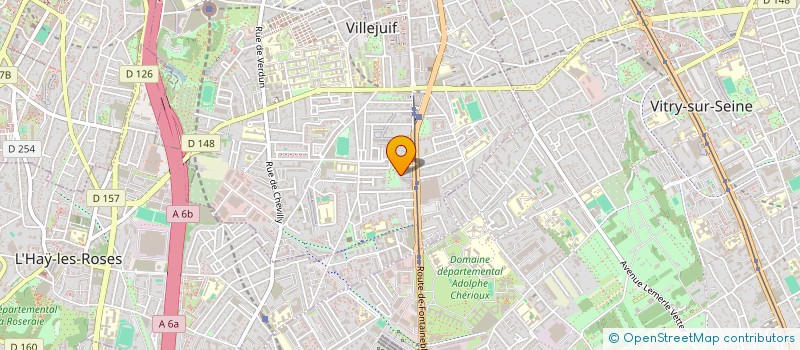 localisation de l'entreprise SCI VENUS à VILLEJUIF
