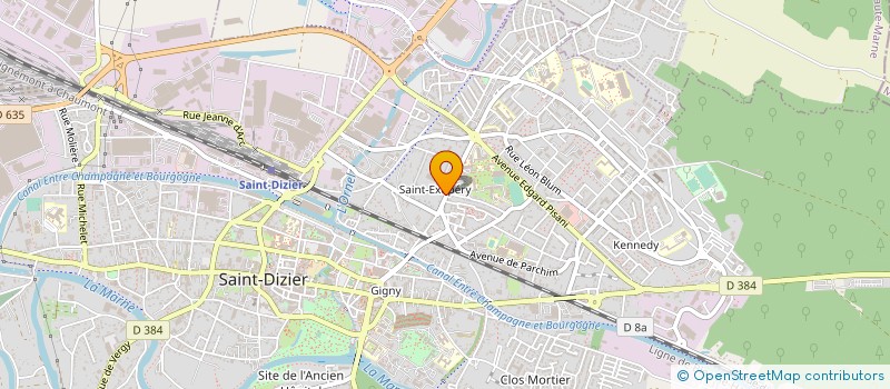localisation de l'entreprise SCI VENUS à SAINT-DIZIER