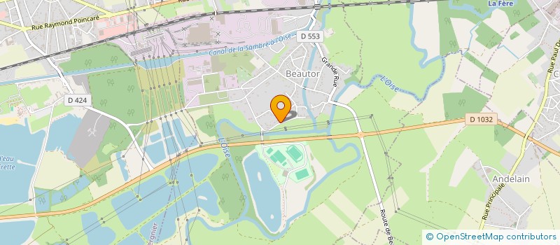 localisation de l'entreprise SCI VENUS  BEAUTOR