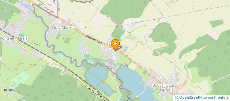 localisation de l'entreprise SCI VENUS  OUST-MAREST