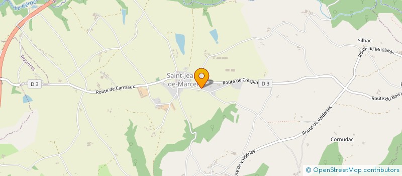 localisation de l'entreprise SCI VENUSIA  SAINT-JEAN-DE-MARCEL