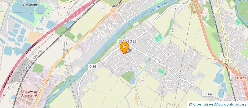 localisation de l'entreprise SCI VEODIA-IMMO à ROQUETTES
