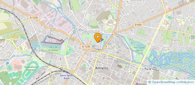 localisation de l'entreprise SCI VEOS à AMIENS