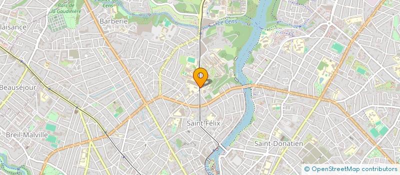 localisation de l'entreprise SCI VEPAK à NANTES