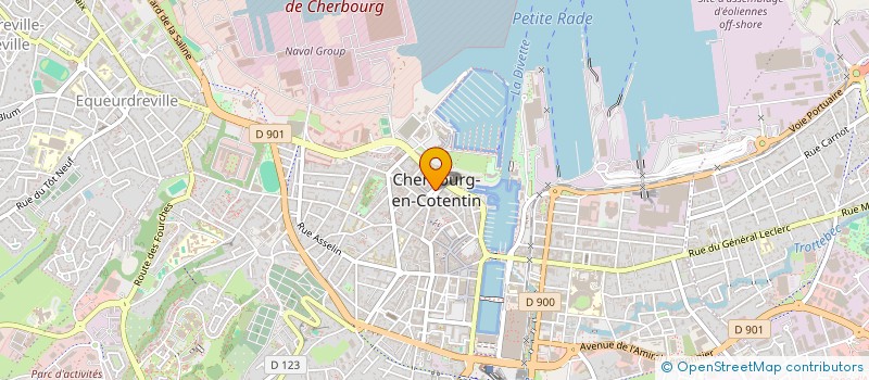 localisation de l'entreprise SCI VER 50 à CHERBOURG-EN-COTENTIN