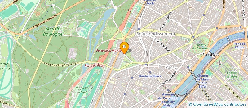 localisation de l'entreprise SCI VERA  PARIS