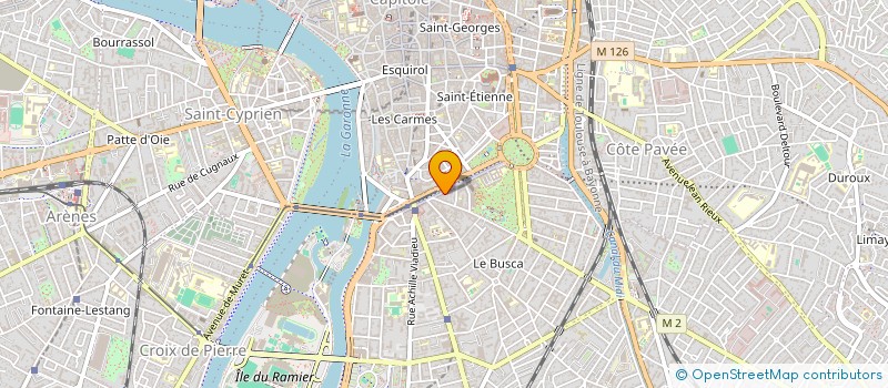 localisation de l'entreprise SCI VERA  TOULOUSE