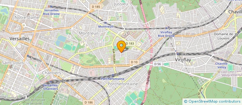 localisation de l'entreprise SCI VERAE à VERSAILLES
