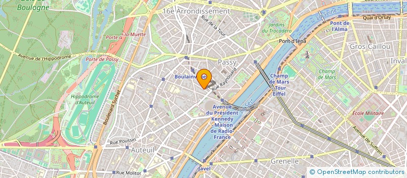 localisation de l'entreprise SCI VERBAUD  PARIS