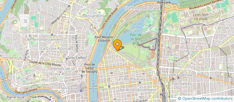 localisation de l'entreprise SCI VERBEL  LYON