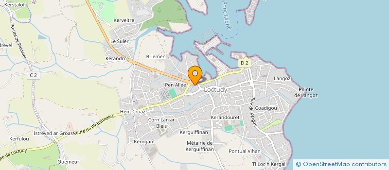 localisation de l'entreprise SCI VERBOUGI  LOCTUDY