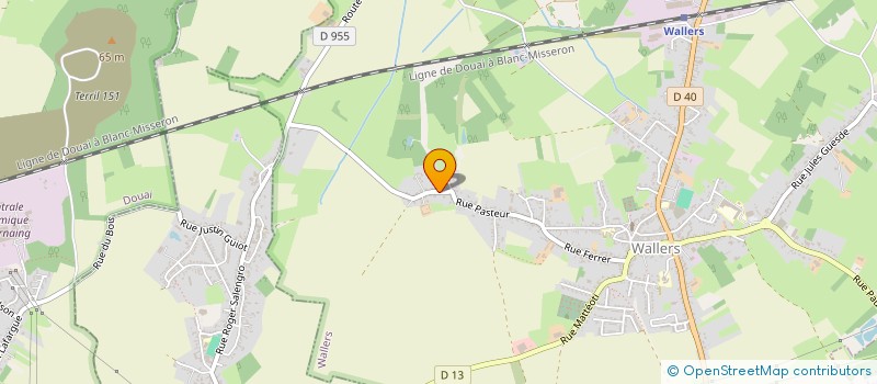 localisation de l'entreprise SCI VERCAN à WALLERS