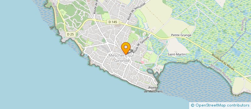 localisation de l'entreprise SCI VERCERI  MESCHERS-SUR-GIRONDE