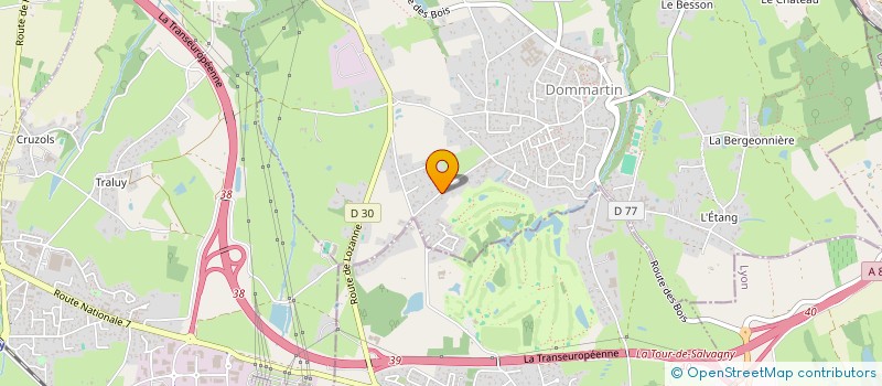 localisation de l'entreprise SCI VERCHERES DOMMARTIN  DOMMARTIN